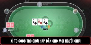 Xì Tố GO88 sân chơi cá cược hấp dẫn cho mọi thành viên
