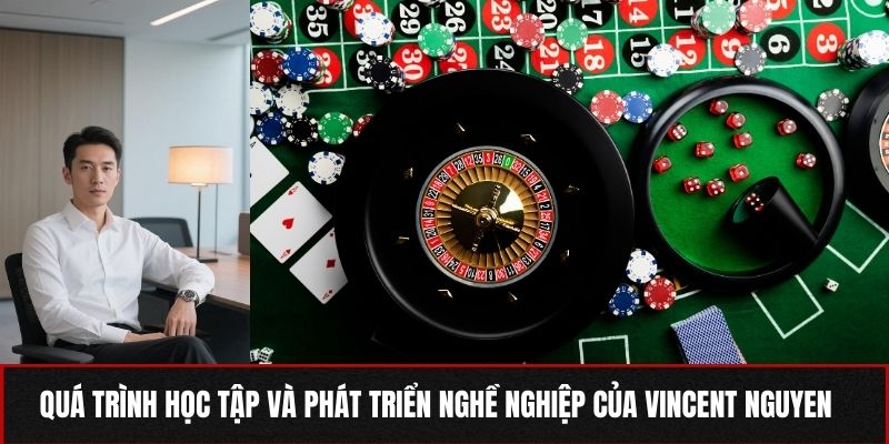 Quá trình học tập và phát triển nghề nghiệp của Vincent Nguyen